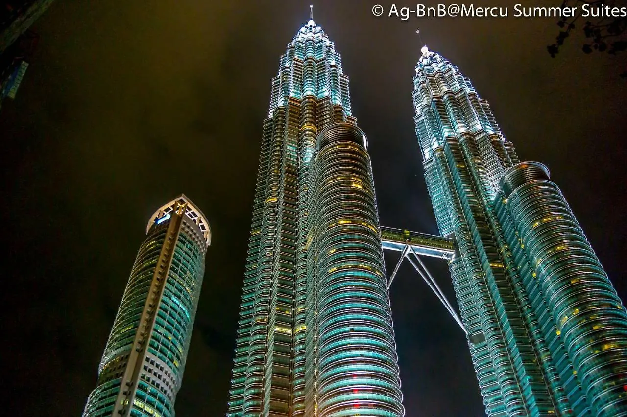 Summersuites By Ag Vacation Wifi Twin Tower Kuala Lumpur Malajsie